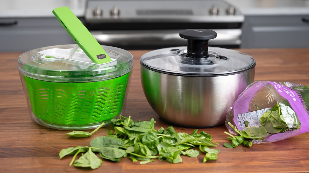 OXO Good Grips Salad Spinner The Best Salad Spinner! Spicery Kitchen