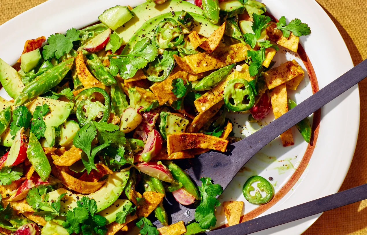 Crispy Tortilla Southwest Salad Recipe