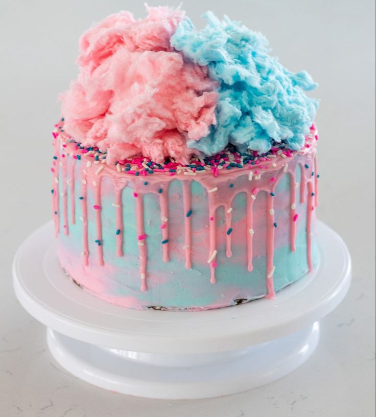 Cotton Candy Carnival Cake Recipe