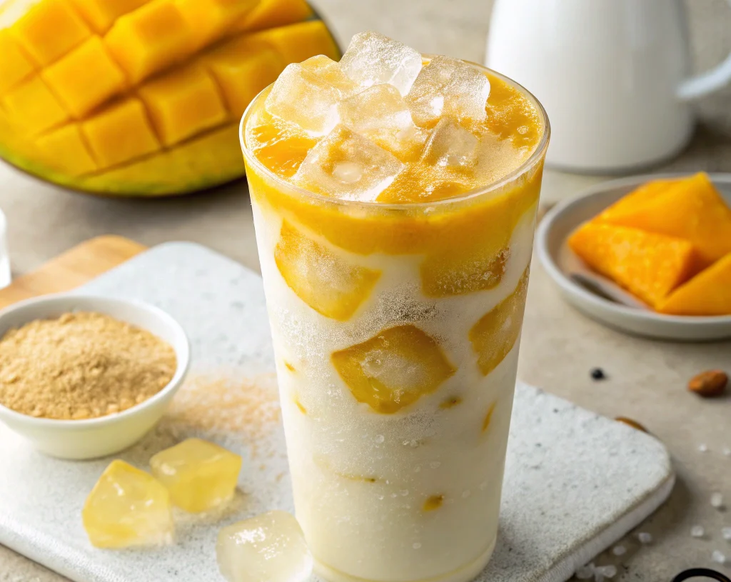 Tropical Coconut Mango Coffee Recipe