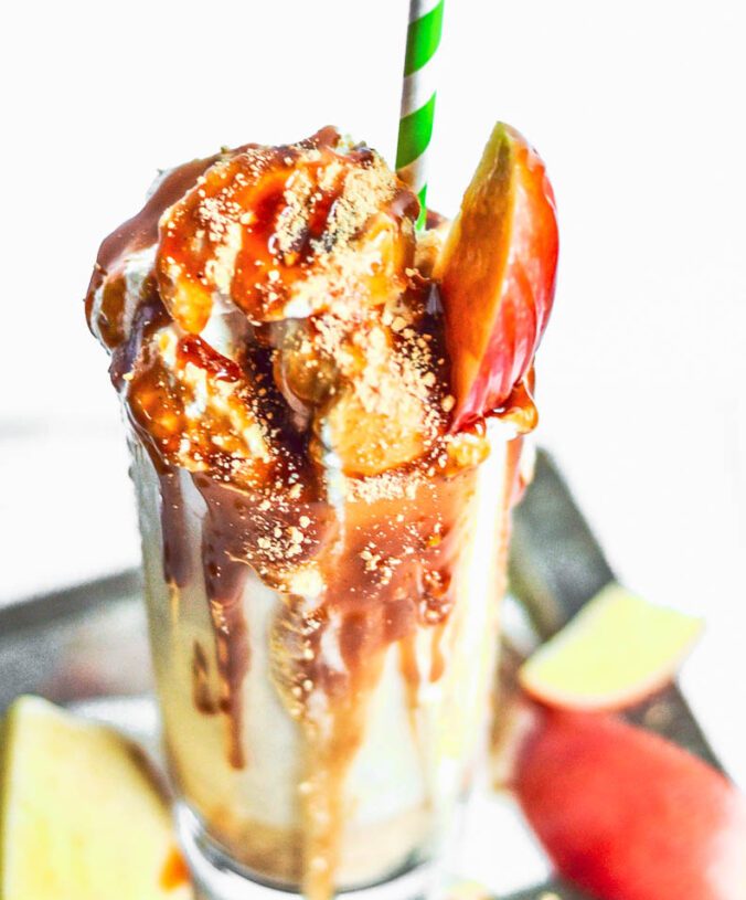 Caramel Apple Pie Shake Recipe