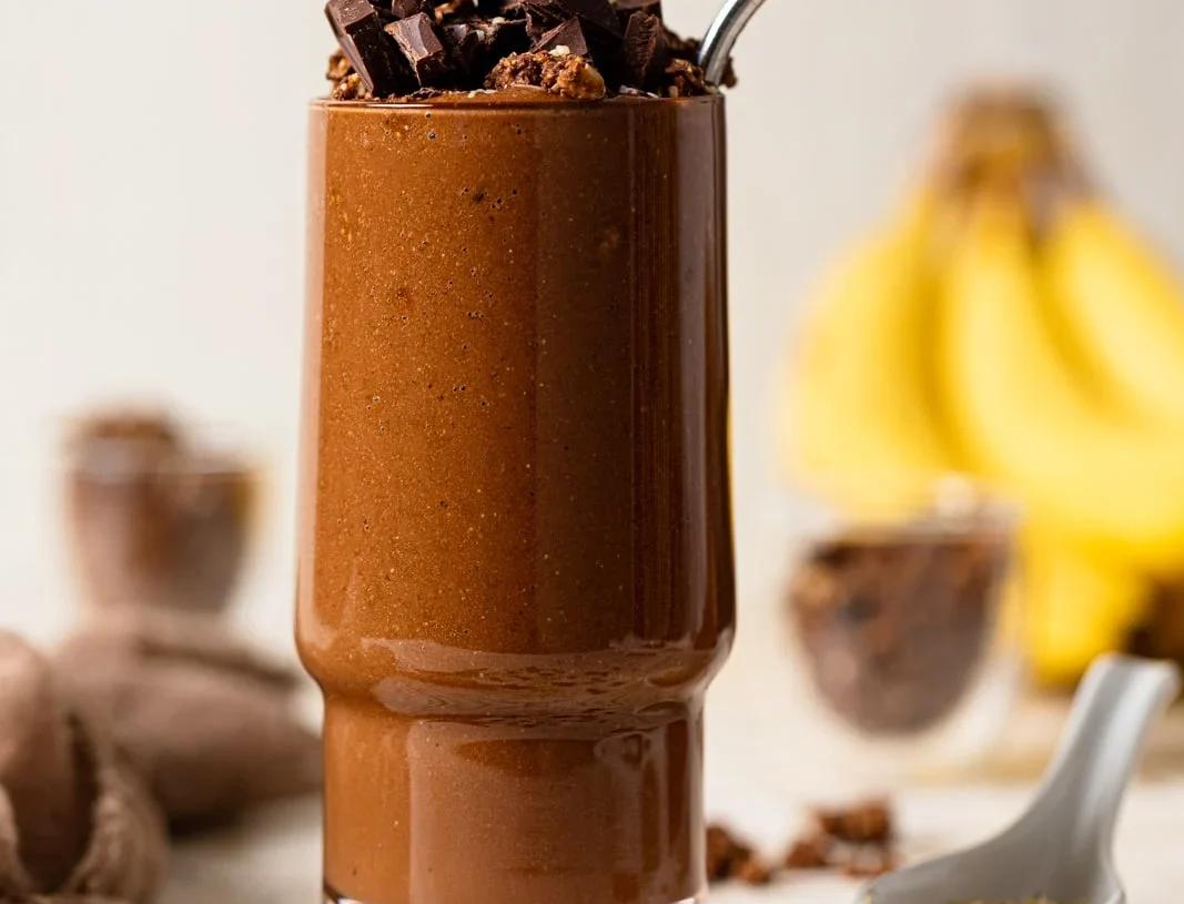 Dark Chocolate Espresso Crunch Shake Recipe