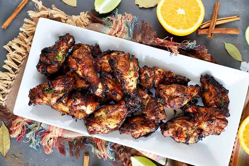 Jamaican Jerk Lime Wings Recipe