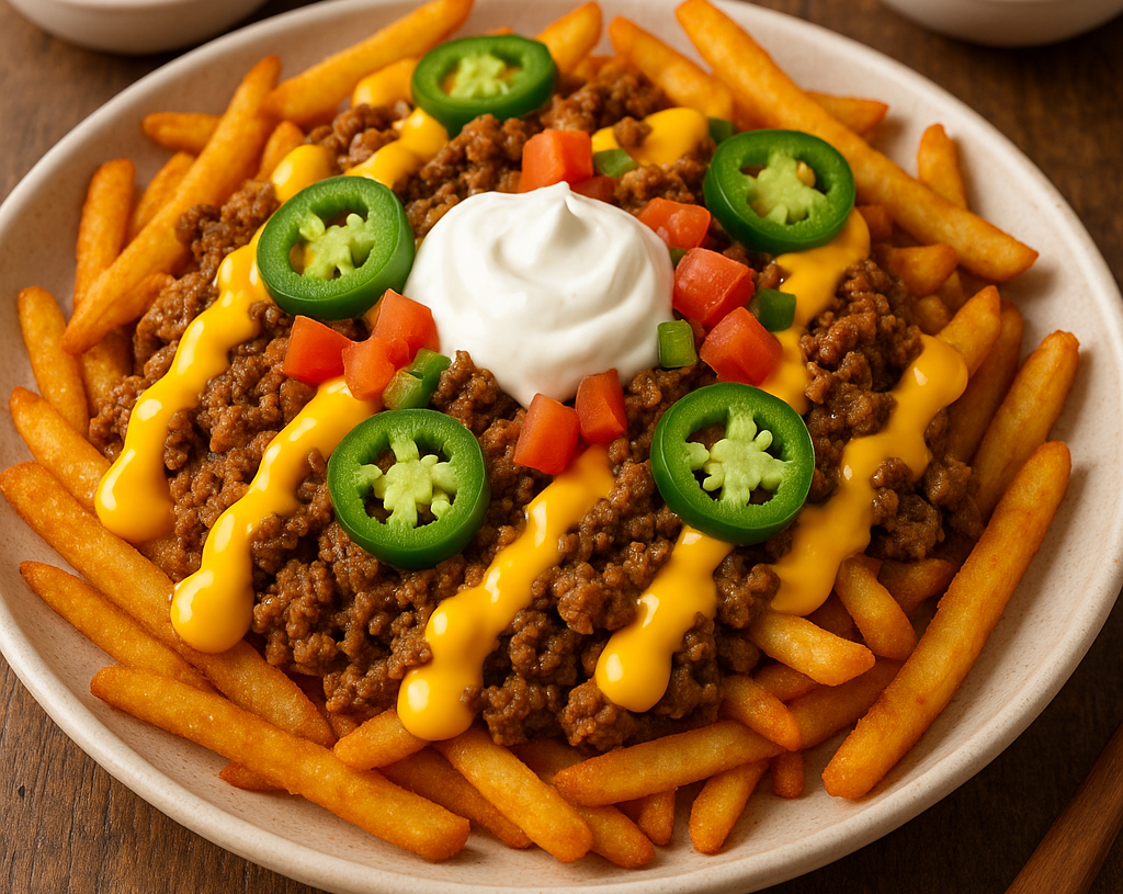 Loaded Nacho Fries (Taco Bell Copycat)
