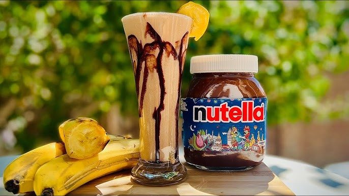 Nutella Banana Swirl Shake Recipe
