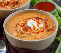 Buffalo Ranch Chicken Soup