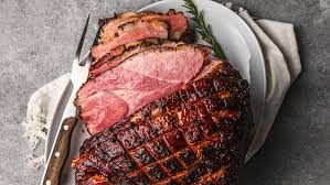 Maple Bourbon Glazed T-Bone with Charred Sweet Potatoes