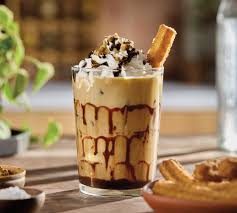 Iced Caramel Churro Latte Recipe
