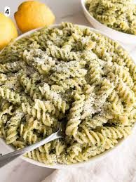 Lemon Ricotta Pesto Pasta Recipe