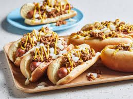 Chili Cheese Hot Dogs (Coney Island Style)