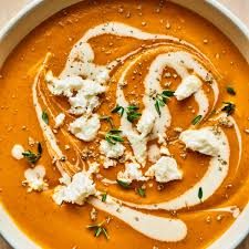 Roasted Red Pepper & Feta Soup Recipe
