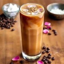 Rose Cardamom Iced Coffee Recipe