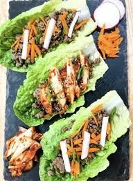 Korean Bulgogi Beef Lettuce Wraps