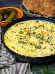 Creamy Dill Pickle Chicken Soup Recipe