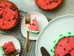 Watermelon Rose Sorbet Cake