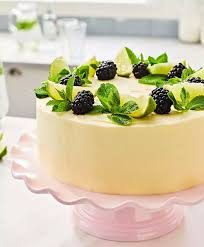Kiwi Mojito Mint Cake Recipe