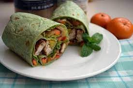 Green Goddess Grilled Chicken Wraps Recipe