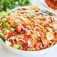 BBQ Ranch Chicken Salad Recipe