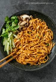 Spicy Miso Peanut Noodles Recipe