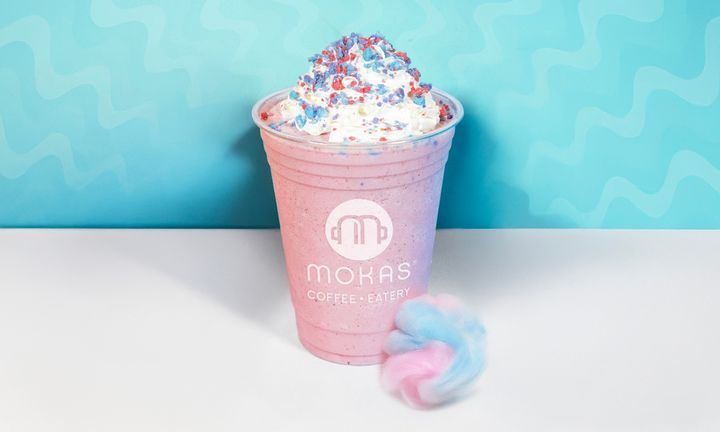 Cotton Candy Iced Espresso Recipe
