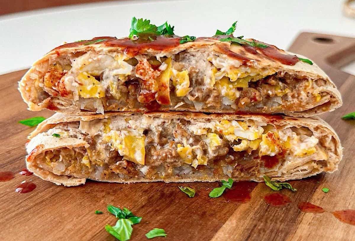 Breakfast Crunch Wrap (McDonald’s + Taco Bell Combo Style)