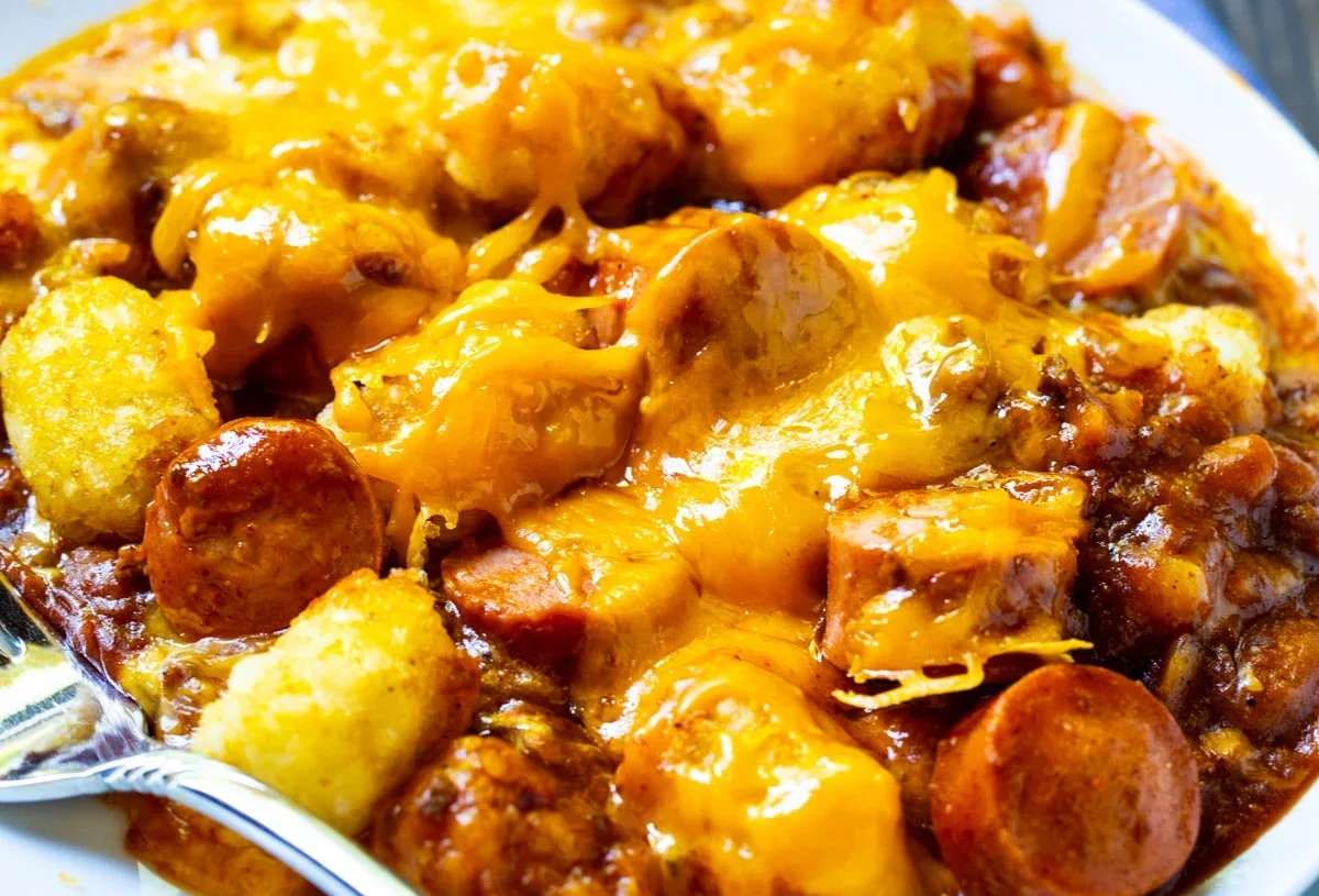 Chili Cheese Tater Tot Dog Recipe