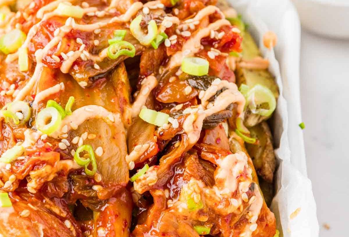Korean Fire Mayo Fries Recipe