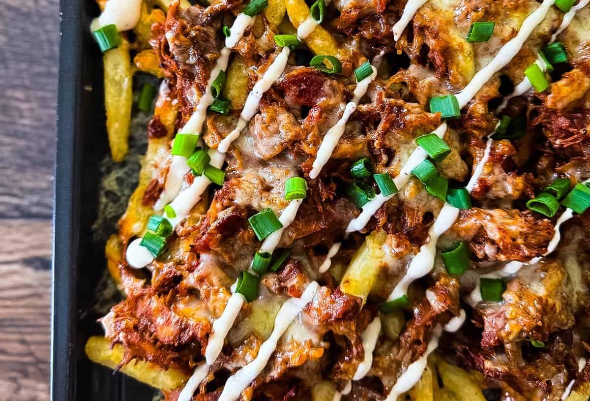 Smoky BBQ Pulled Pork Fries Recipe