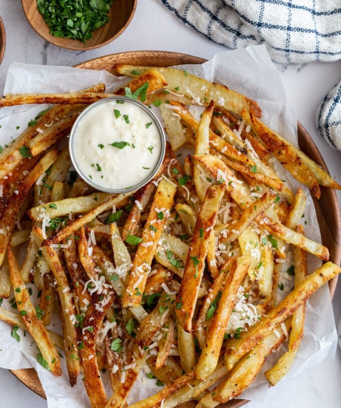Truffle Ranch Smash Fries Recipe